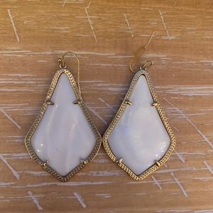 Kendra Scott white opal Alexandra’s
